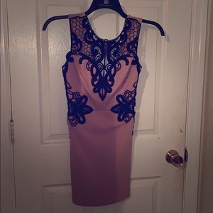 Mini pink dress. Worn once